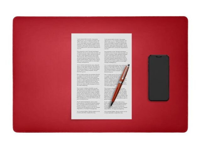 Lavoisier Maroquinier - Coffret classique 60cm en cuir rouge - COF-500-60