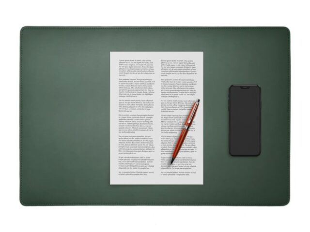 Lavoisier Maroquinier - Coffret classique 60cm en cuir vert - COF-500-60