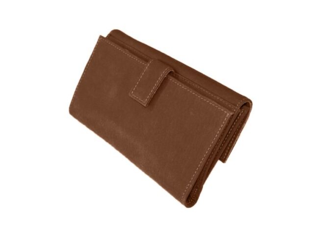 La Guêpe - Petite Maroquinerie - Portefeuille compagnon en cuir gold - 573