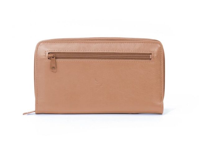 La Guêpe - Compagnon cuir caramel hermétique – 263