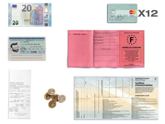 La Guêpe - Petite Maroquinerie - Compagnon cuir caramel hermétique - 263