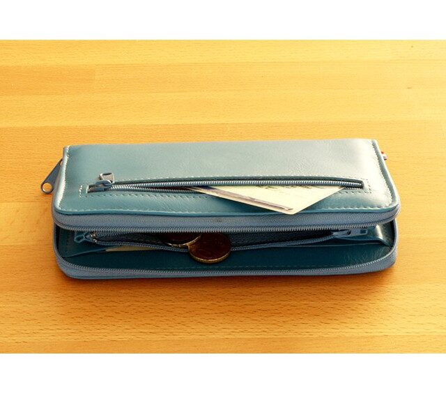 La Guêpe - Petite Maroquinerie - Compagnon cuir caramel hermétique - 263