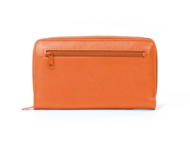 La Guêpe - Compagnon cuir orange hermétique – 263