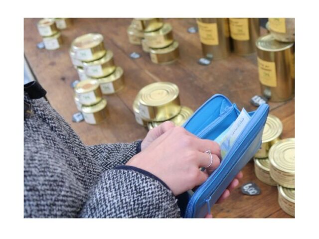 La Guêpe - Petite Maroquinerie - Compagnon cuir orange hermétique - 263