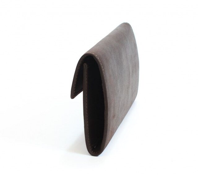 La Guêpe - Petite Maroquinerie - Compagnon en cuir marron - 290