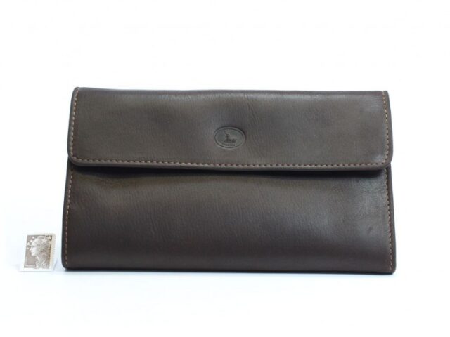 La Guêpe - Petite Maroquinerie - Compagnon en cuir marron - 290