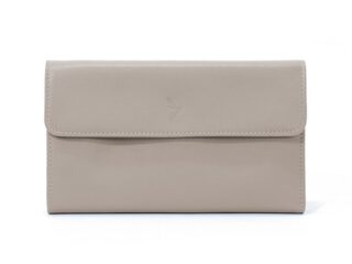 La Guêpe - Compagnon en cuir taupe  12 cartes de crédit  290