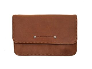 La Guêpe - Compagnon format Iphone X en cuir fauve – 998