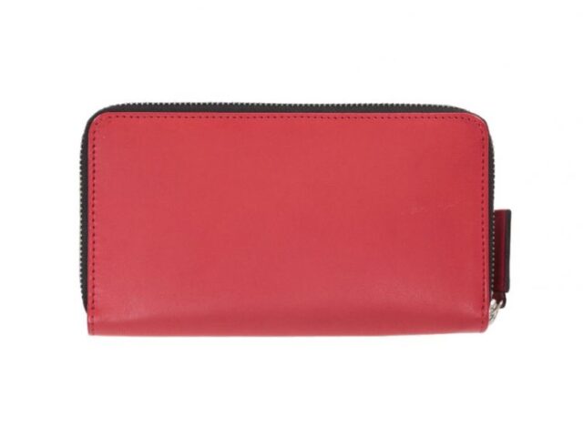 La Guêpe - Petite Maroquinerie - Compagnon hermétique "Luxe" en cuir rouge - 20 cm - PM-024-01