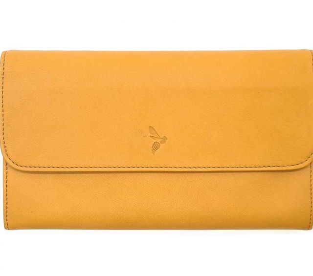 La Guêpe - Petite Maroquinerie - Compagnon "Luxe" en cuir gold - 20 cm - PM-004-01