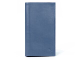 La Guêpe - Compagnon – Porte-chéquier en cuir – bleu de prusse – 135