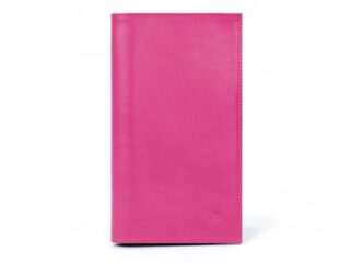 La Guêpe - Compagnon  Porte-chéquier en cuir  fuchsia  135