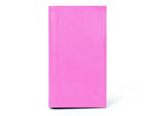 La Guêpe - Compagnon  Porte-chéquier en cuir  rose dragée  135