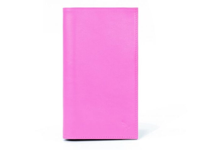 La Guêpe - Compagnon – Porte-chéquier en cuir – rose dragée – 135