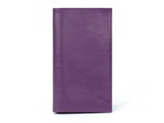 La Guêpe - Compagnon  Porte-chéquier en cuir  violet  135