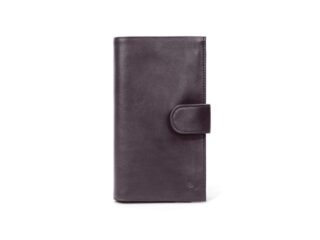 La Guêpe - Compagnon portefeuille en cuir marron  464
