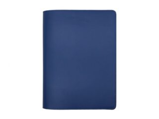 LAVOISIER Maroquinier - Conférencier A4 en cuir bleu cobalt