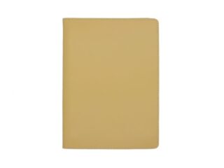 LAVOISIER Maroquinier - Conférencier A5 en cuir beige cafe latte