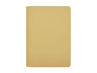 LAVOISIER Maroquinier - Conférencier A5 en cuir beige cafe latte