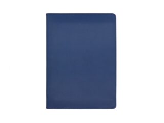 LAVOISIER Maroquinier - Conférencier A5 en cuir bleu cobalt