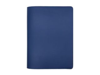 LAVOISIER Maroquinier - Conférencier A5 en cuir bleu cobalt