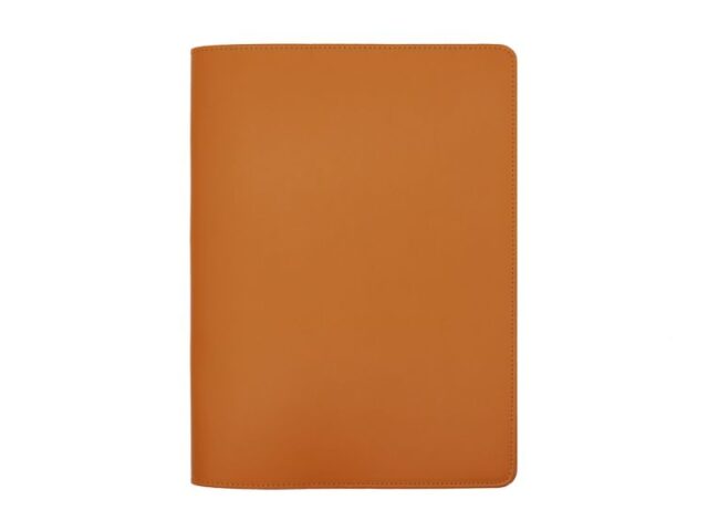 LAVOISIER Maroquinier - Conférencier A5 en cuir gold