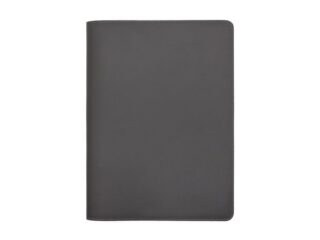LAVOISIER Maroquinier - Conférencier A5 en cuir gris fer