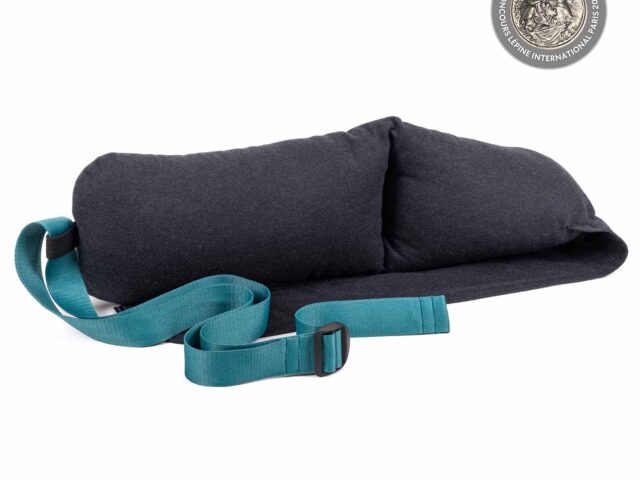 Cosy Club - Coussin d'allaitement sangle bleu paon · DUOH!