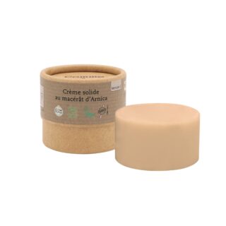 Crème solide au macérât d’Arnica – Version 2 par la marque Comme Avant Comme Avant - Crème solide au macérât d’Arnica – Version 2