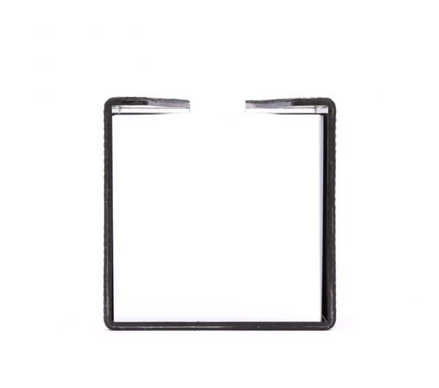 Lavoisier Maroquinier - Cube à mémos en cuir beige cafe latte