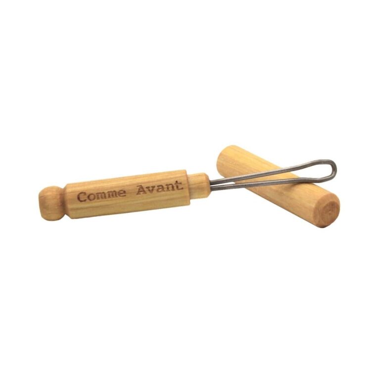 Comme Avant - Cure-Oreille Escurette Écologique et Réutilisable - en Bois de Charme