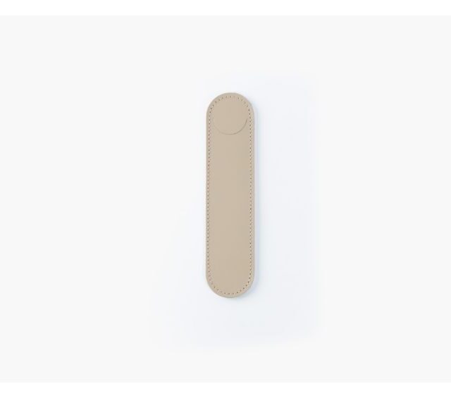 Lavoisier Maroquinier - Etui 1 stylo en cuir beige - ET503