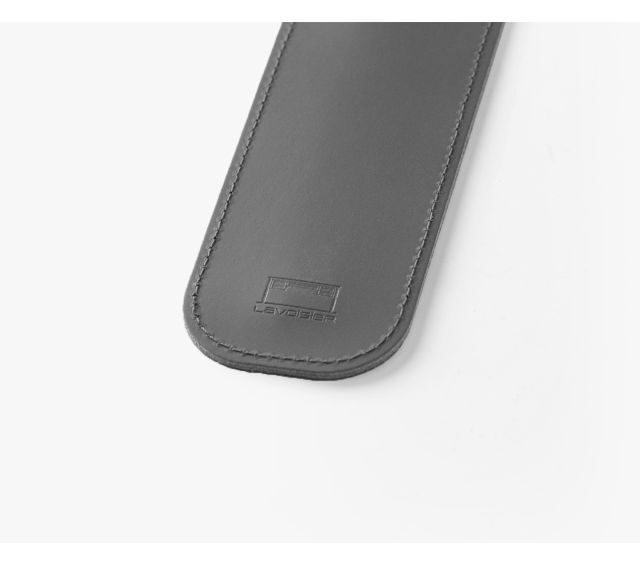 Lavoisier Maroquinier - Etui 1 stylo en cuir gris - ET503