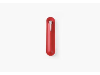 LAVOISIER Maroquinier - Etui 1 stylo en cuir rouge  ET503