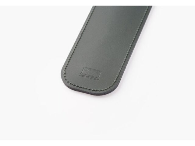 Lavoisier Maroquinier - Etui 1 stylo en cuir vert - ET503