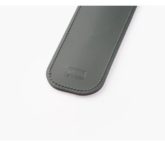 Lavoisier Maroquinier - Etui 1 stylo en cuir vert - ET503