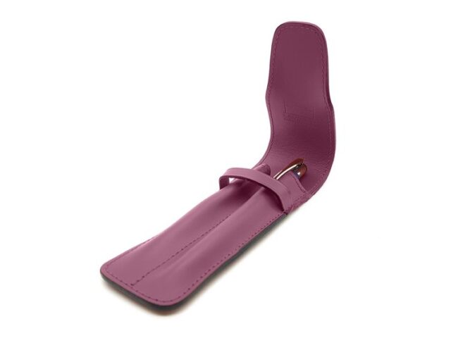 LAVOISIER Maroquinier - Etui 2 stylos en cuir bordeaux – ET502