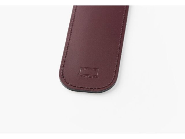 Lavoisier Maroquinier - Etui 2 stylos en cuir bordeaux - ET504