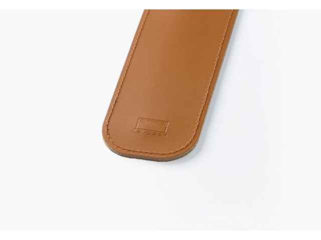 Lavoisier Maroquinier - Etui 2 stylos en cuir gold - ET504