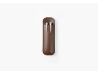 LAVOISIER Maroquinier - Etui 2 stylos en cuir marron – ET504