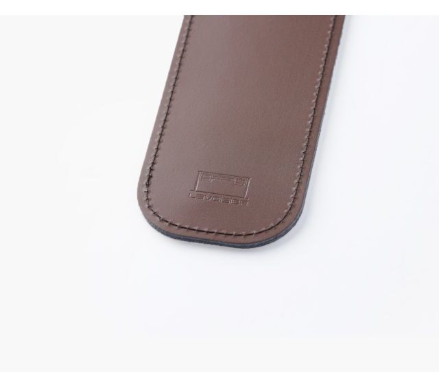 Lavoisier Maroquinier - Etui 2 stylos en cuir marron - ET504