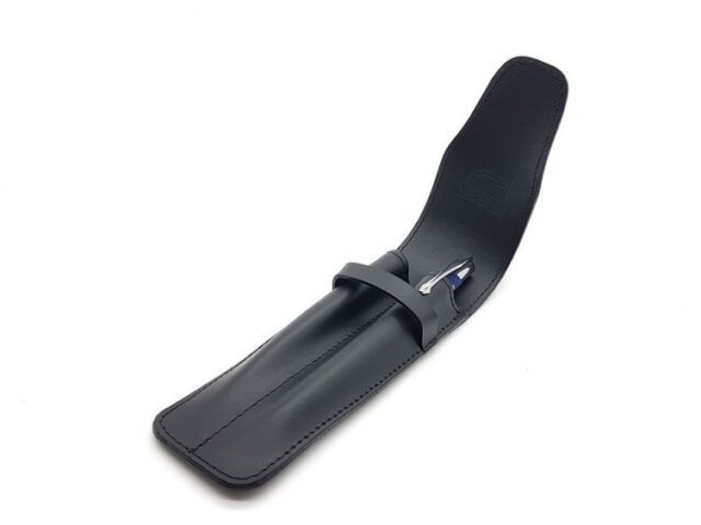 LAVOISIER Maroquinier - Etui 2 stylos en cuir noir – ET502