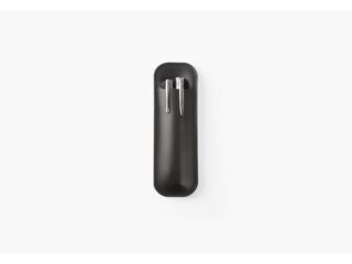 LAVOISIER Maroquinier - Etui 2 stylos en cuir noir – ET504