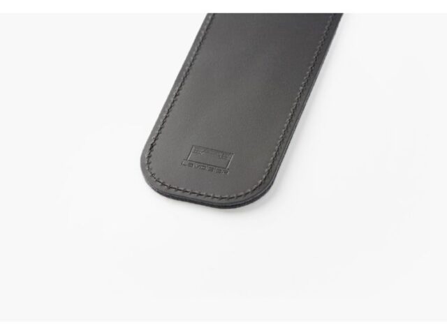 Lavoisier Maroquinier - Etui 2 stylos en cuir noir - ET504