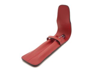 LAVOISIER Maroquinier - Etui 2 stylos en cuir rouge  ET502
