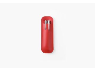 LAVOISIER Maroquinier - Etui 2 stylos en cuir rouge – ET504