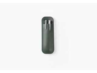 LAVOISIER Maroquinier - Etui 2 stylos en cuir vert – ET504