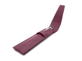 LAVOISIER Maroquinier - Etui à stylo en cuir – ET501 Bordeaux