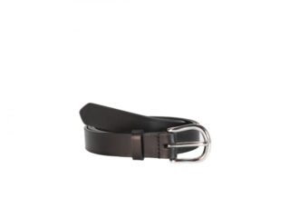 La Guêpe - Fine ceinture femme en cuir noir 4083  Choisir