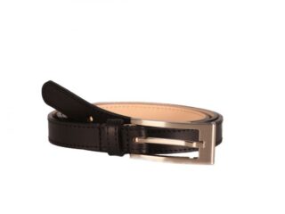 Fine ceinture femme en cuir noir 5022 Choisir par la marque La Guêpe La Guêpe - Fine ceinture femme en cuir noir 5022 Choisir